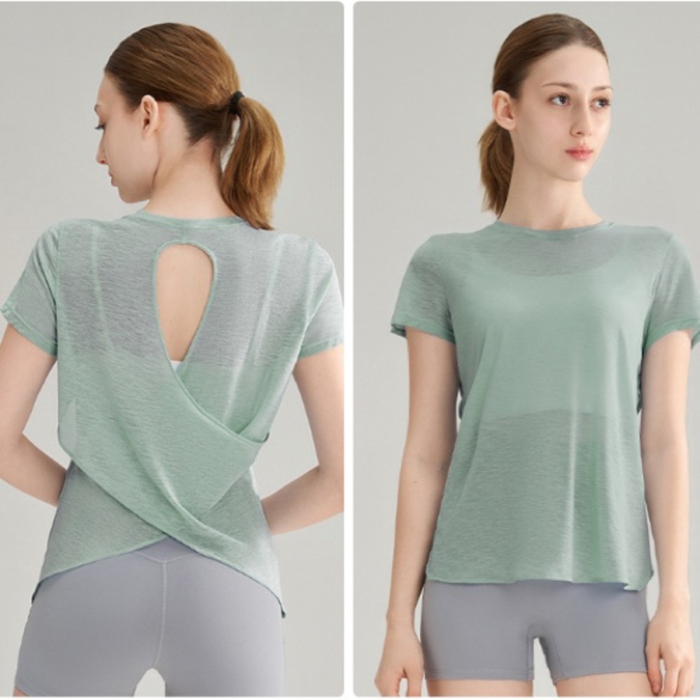 Mint Green Women's Active Top